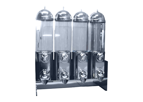 batteria dispenser caffe cilindrici am 21 8 su supporto ts