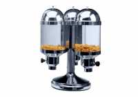 Batteria girevole con 3 dispenser cilindrici per Corn Flakes 302.2