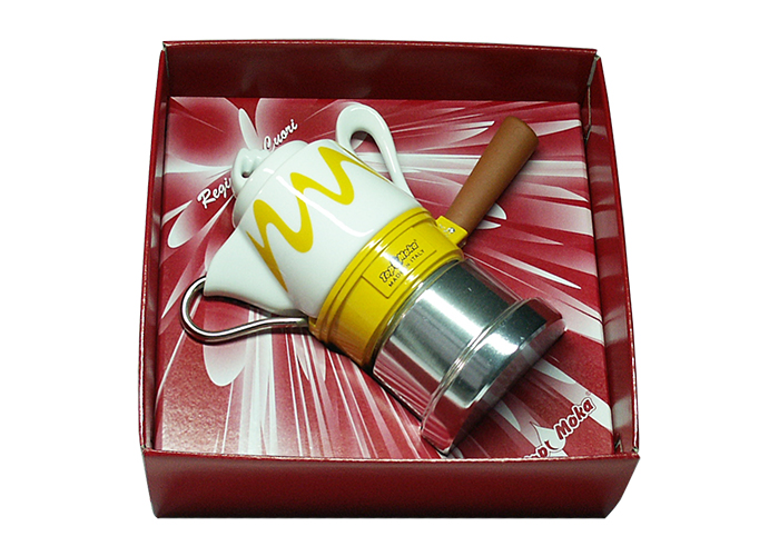 Confezione regalo Top Moka Goccia gialla