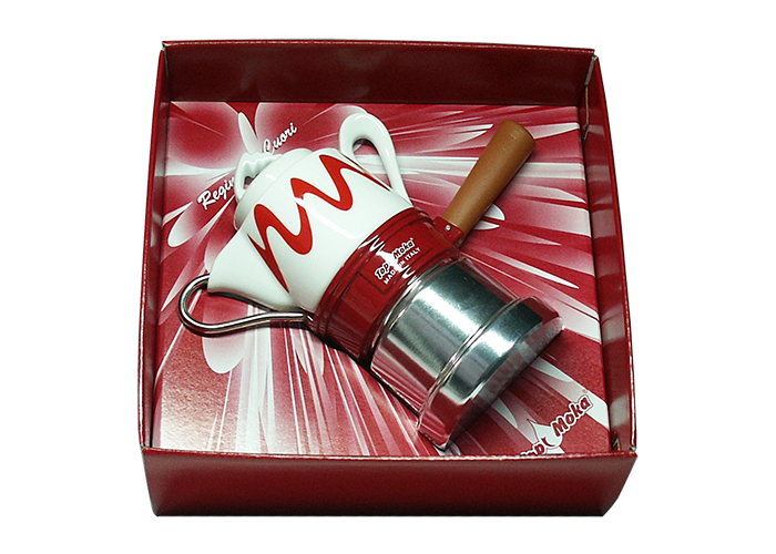 Confezione regalo Top Moka Goccia rossa