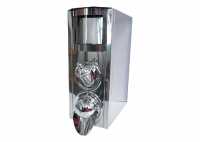 Dispenser con vetro frontale semi curvo 140.9 BS