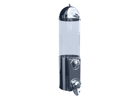 dispenser caffe cilindrico base acciaio am 21 8 bs
