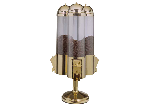 batteria 3 dispenser caffe cilibrici am 21 8
