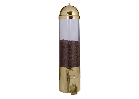 dispenser caffe cilindrico base acciaio dorato am 21 8
