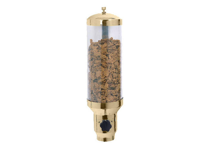 Dispenser cilindrico dorato per Corn Flakes 302.1