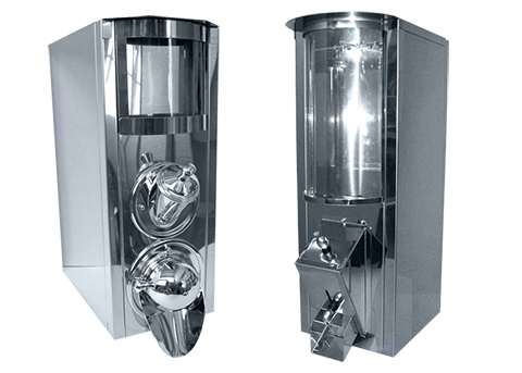 Dispensers vetro frontale